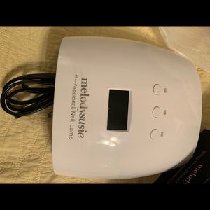 Nail dryer for gel nails.